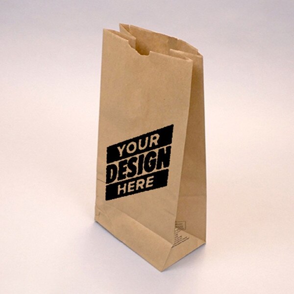 Custom-Printed Natural Kraft 16-lb